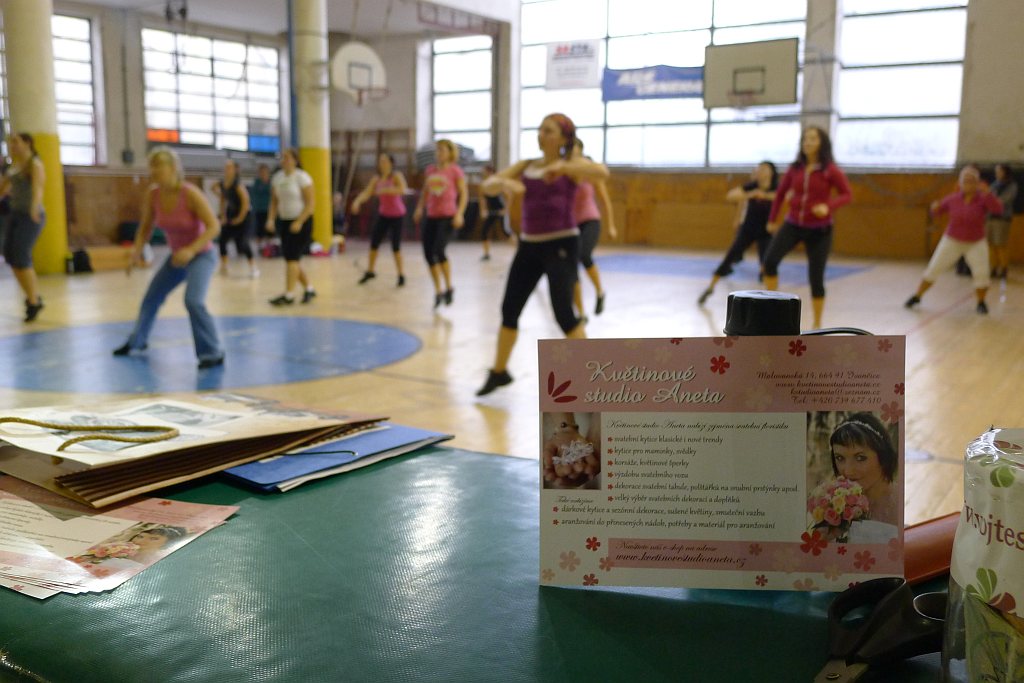 Fitness-and-dance-Charity: květinové studio Aneta